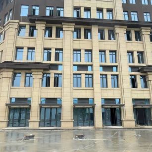 揭阳 黄金麻花岗岩荔枝面小区外墙干挂