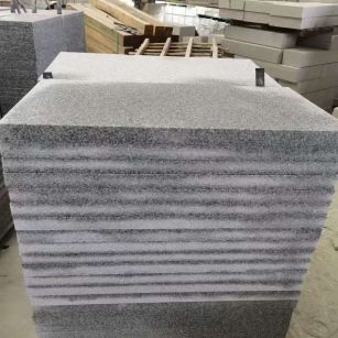 揭阳 芝麻白5公分火烧地铺成品，900*400，规格可定制