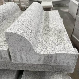 揭阳 白麻花岗岩S型路沿石，路侧石，马路牙子等