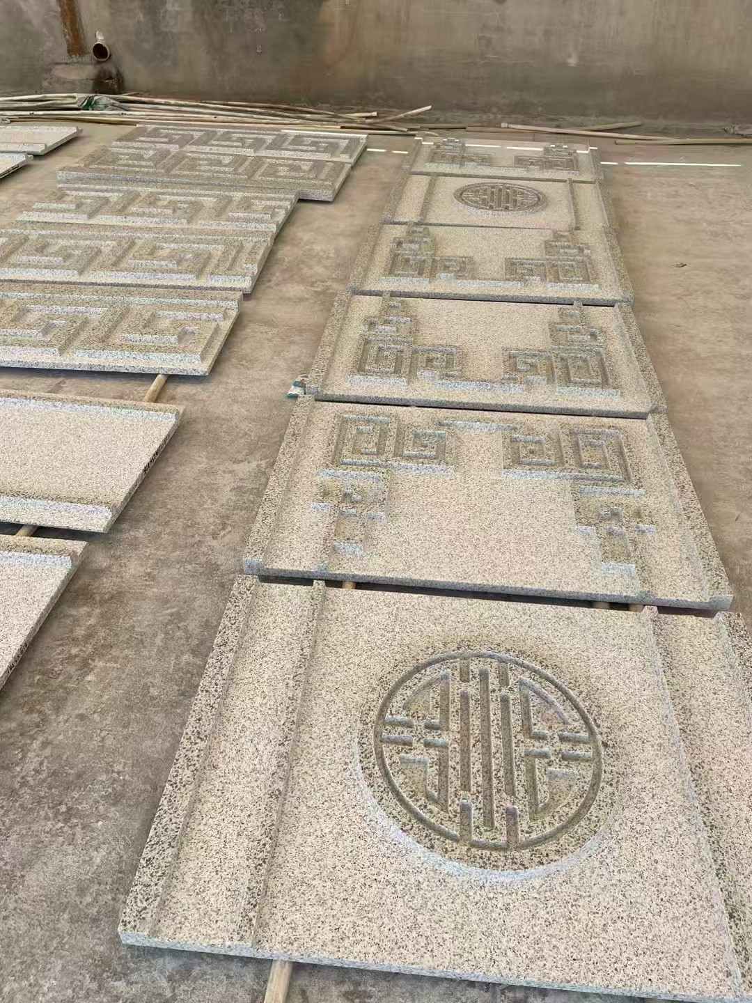 揭阳 白麻花岗岩外墙立面雕刻板