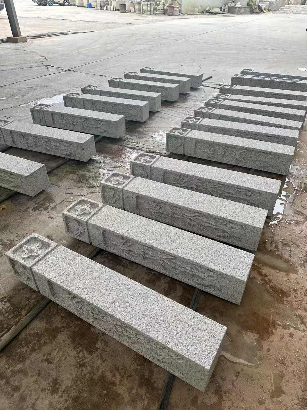 揭阳 白麻方柱雕花防水