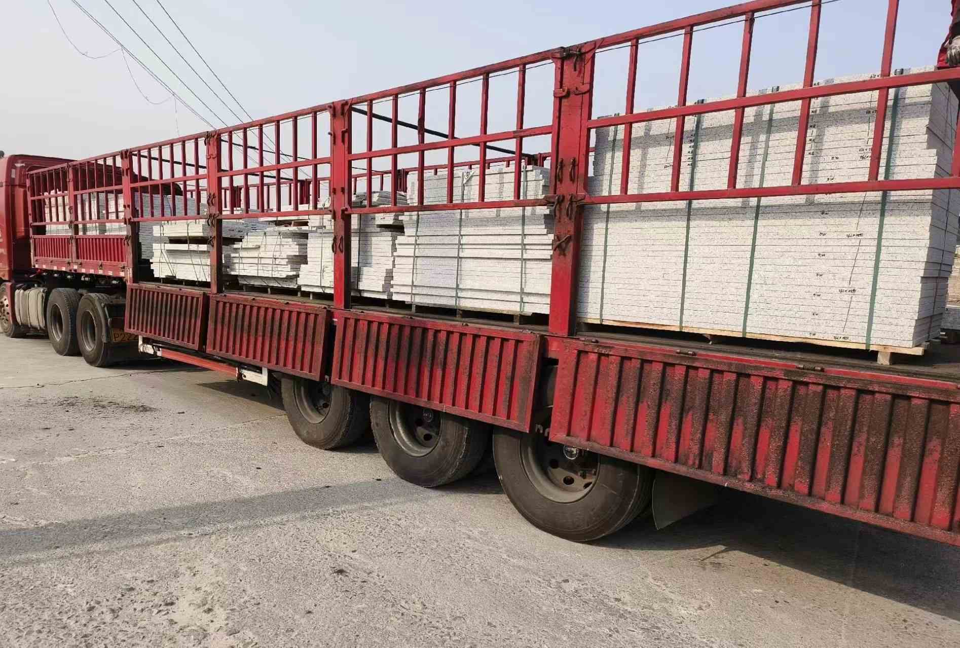 揭阳 白麻荔枝面外墙干挂，工厂装车日常