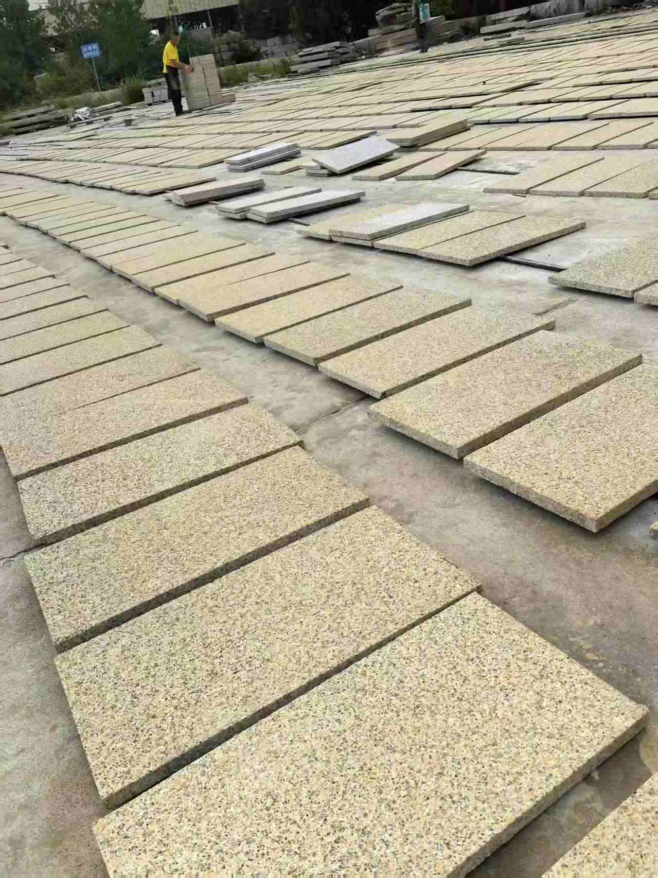 揭阳 黄金麻荔枝地铺石面排板