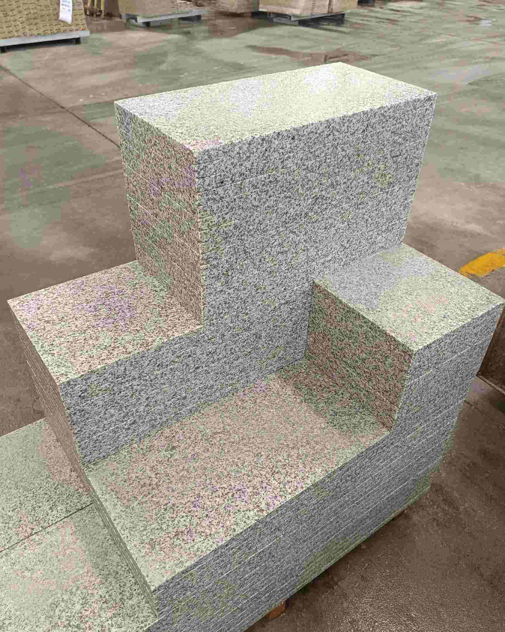 揭阳 白麻花岗岩荔枝面地铺石