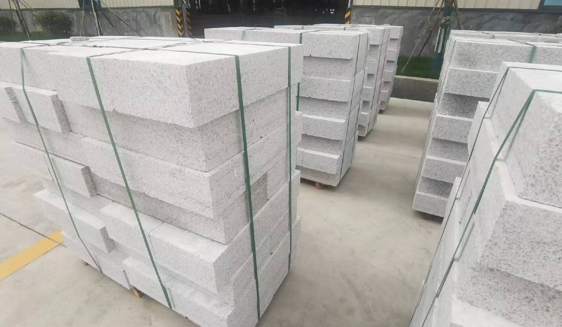 揭阳 白麻花岗岩路沿石，立缘石，平缘石，路牙石，道牙石，马路牙子等